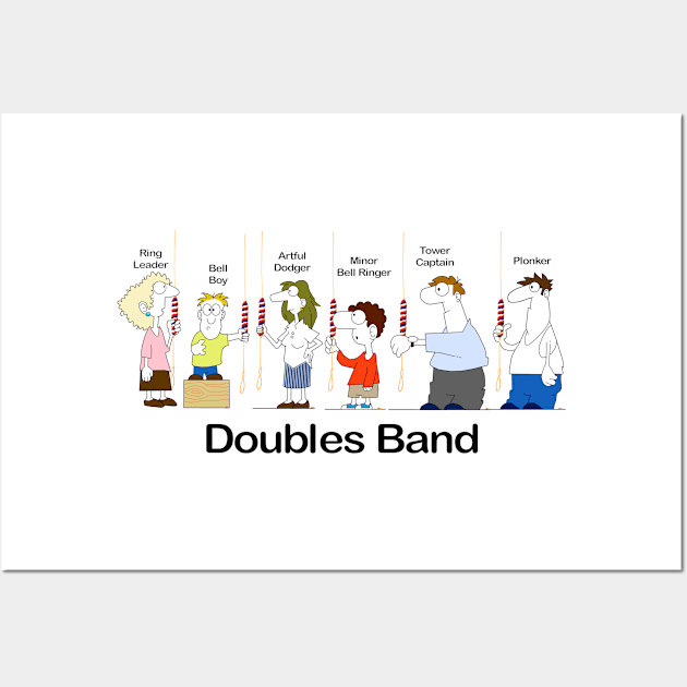 Bell Ringing Doubles Band Wall Art by Grandsire